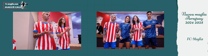 maglia Paraguay 2024